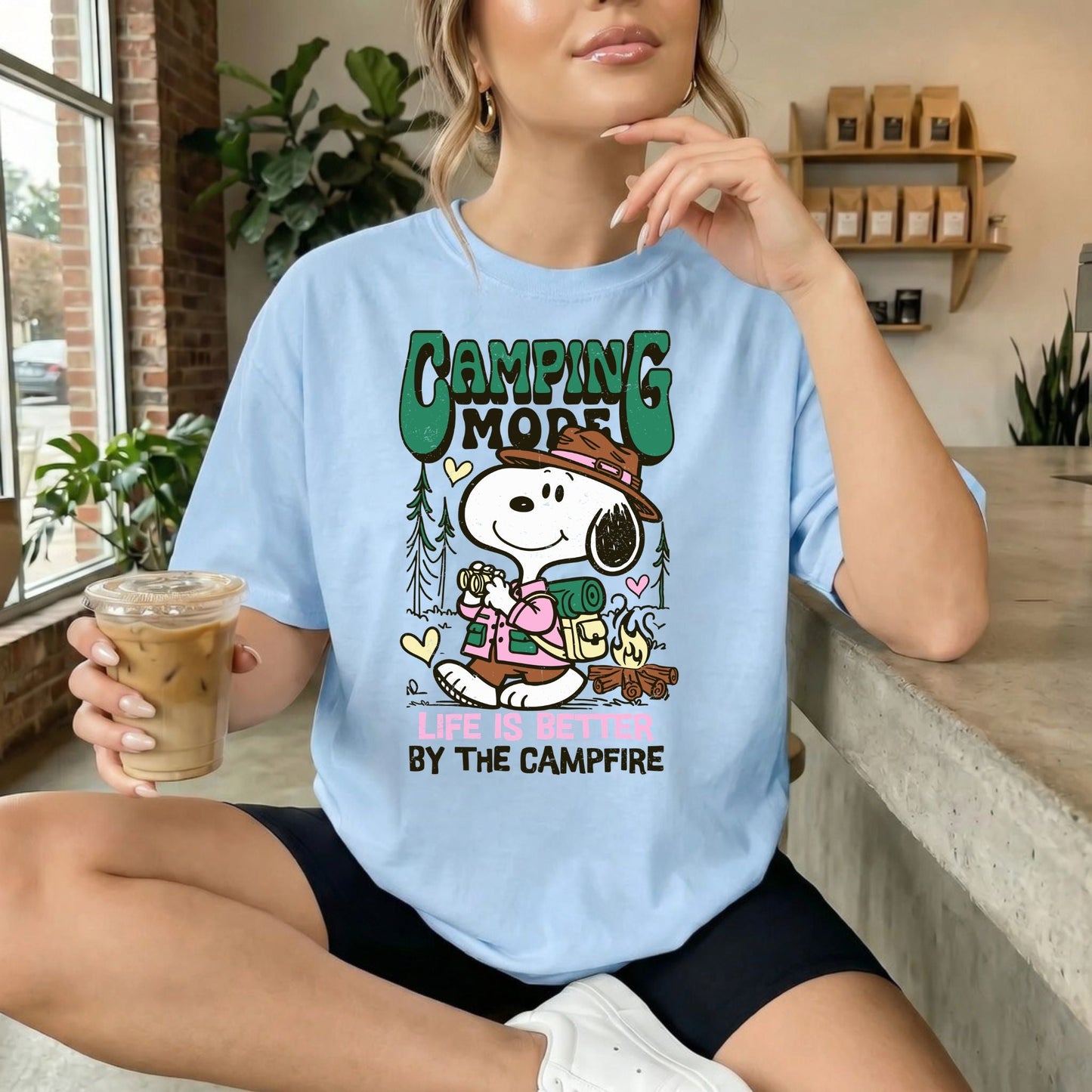 Camping Mode Tshirt