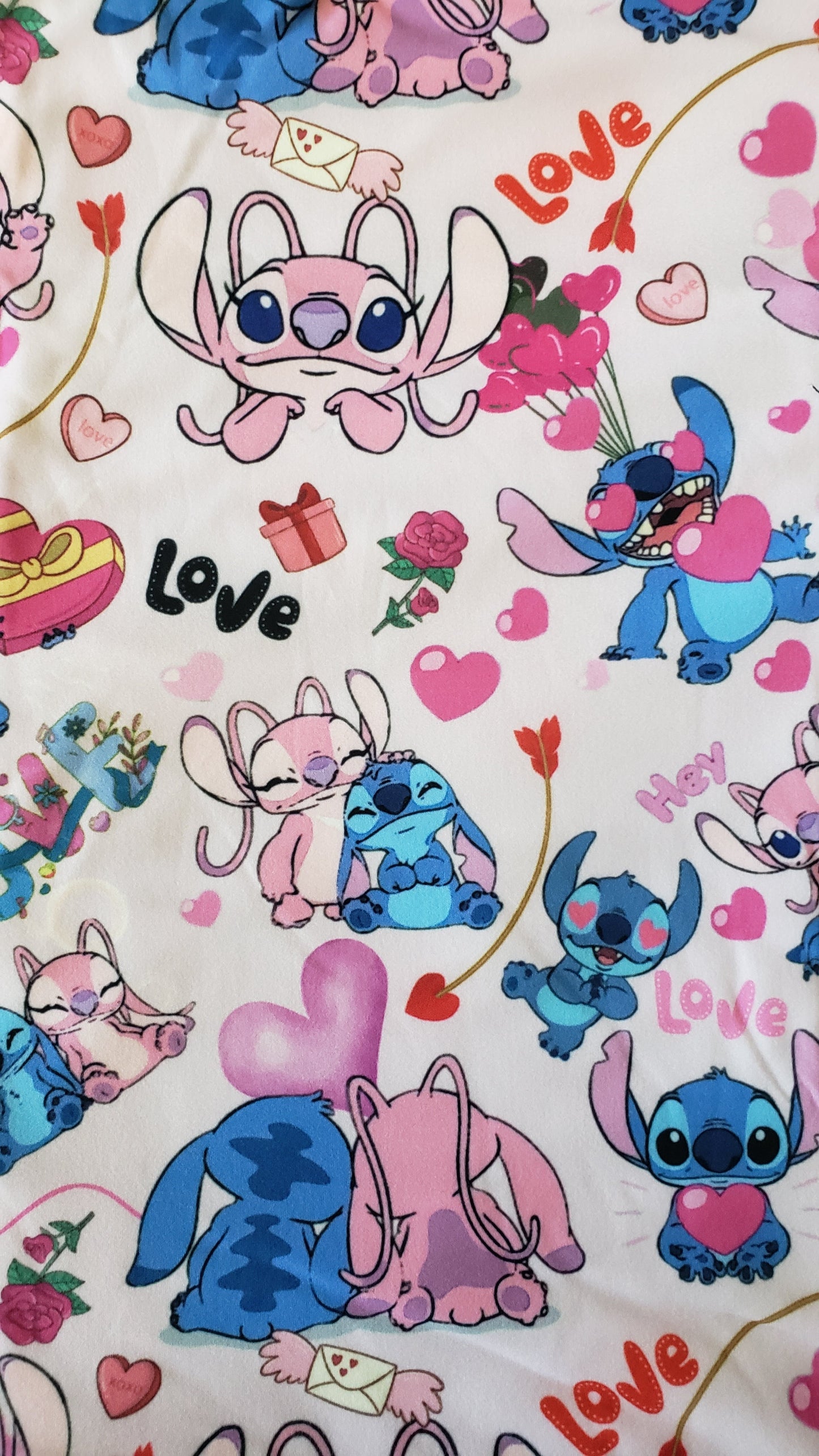 Stichin' Love leggings, capris