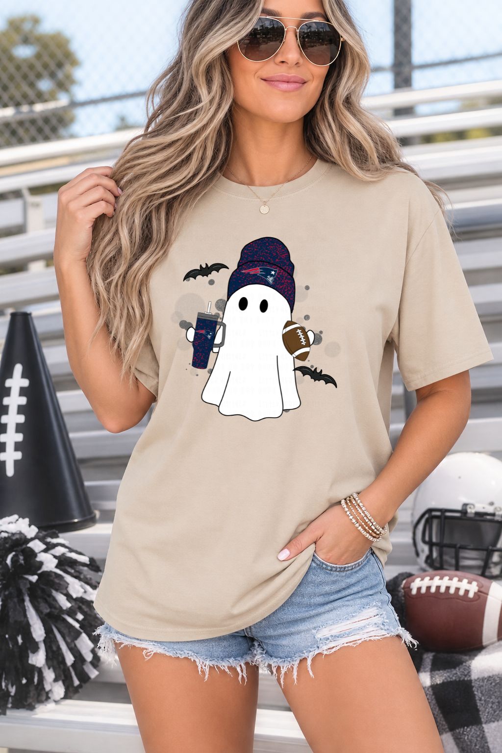 Football Ghost Pat Tshirt