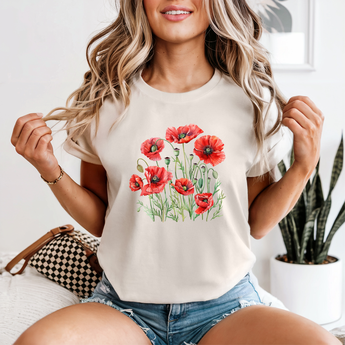Red Poppy Tshirt