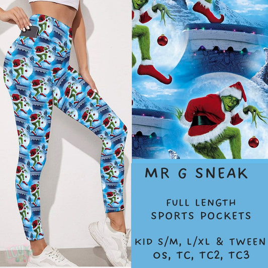 Ready To Ship - Mr. G Sneak Full Length Leggings - OS, TC, TC2