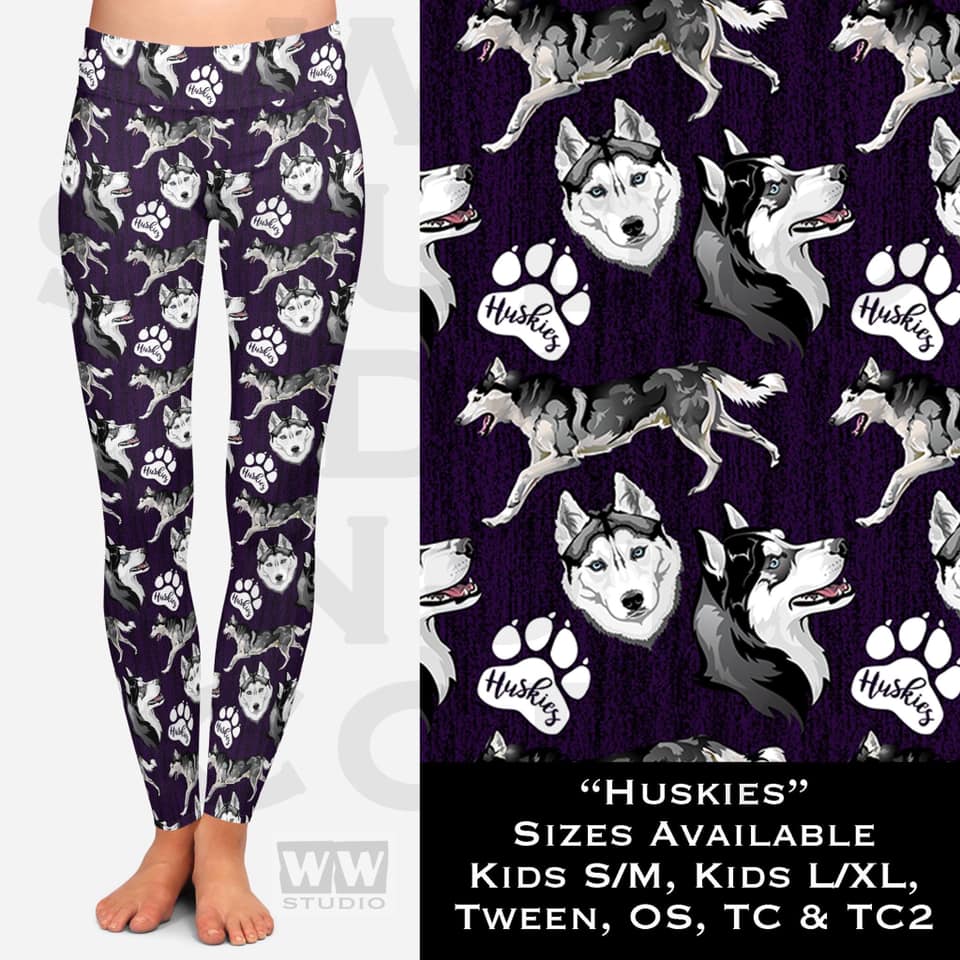 Huskies leggings