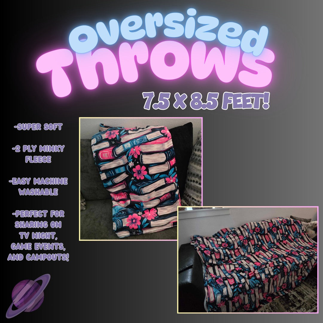 THRONES- OVERSIZED THROW BLANKET