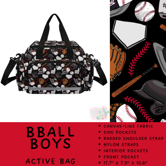 Batch #500 - Active Armor Collection - Closes 3/6 - ETA early May - BBall Boys Active Bag
