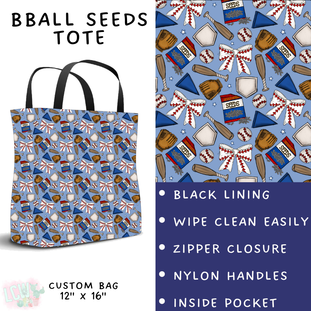 Batch #497 - January Request Run - Closes 2/27 - ETA late April - BBall Seeds Tote
