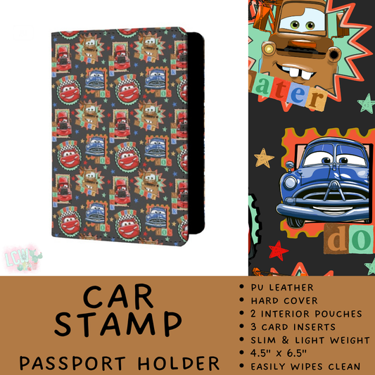 Batch #609 - Travel Collection 2 - Closes 11/6 - ETA early Jan - Car Stamp Passport Holder