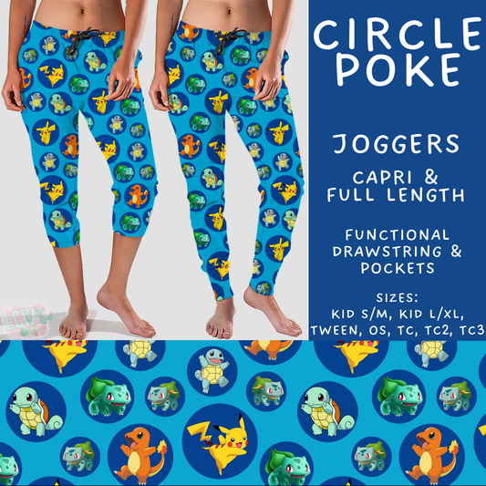 Batch #561 - June Request Run - Closes 7/27 - ETA late Sept - Circle Poke Full and Capri Length Joggers