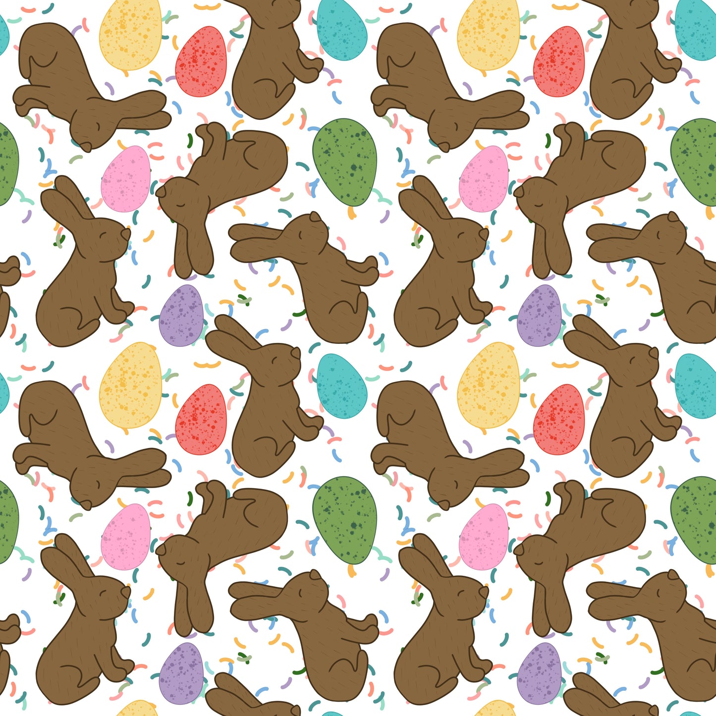 Chocolate Bunny capris
