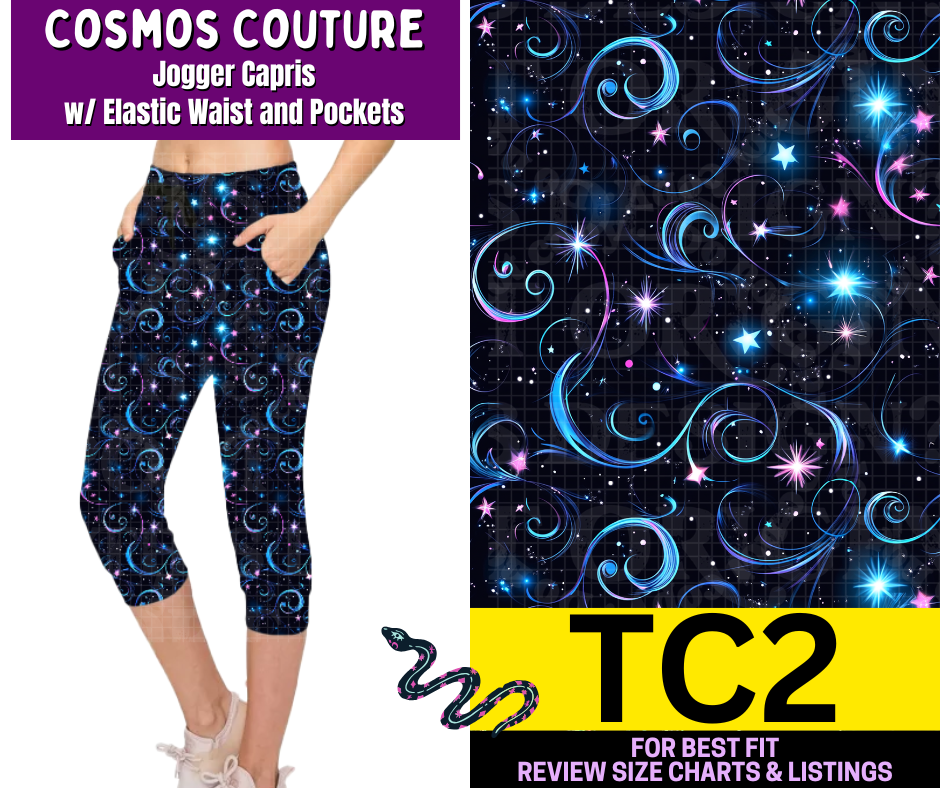 Cosmos Couture Jogger Capri