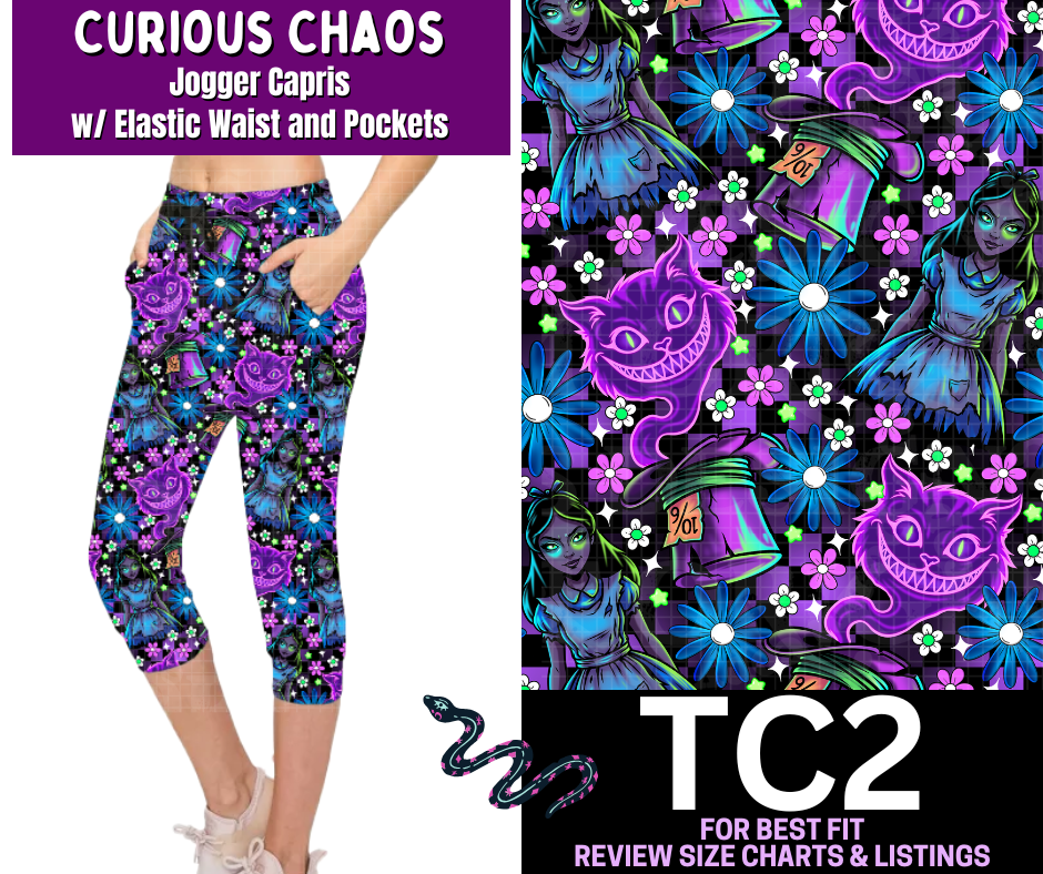 Curious Chaos Jogger Capri