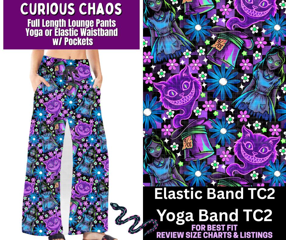 Curious Chaos Full Length Lounge Pants