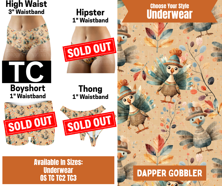 Dappler Gobbler High Waist Underwear