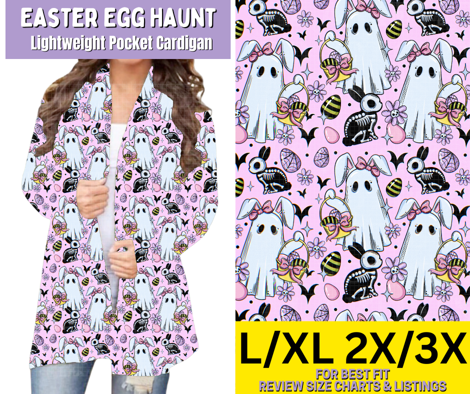 Easter Egg Haunt Pocket Cardigan