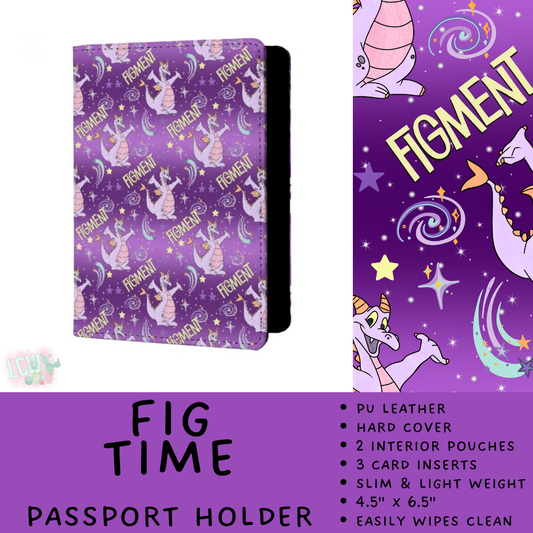 Batch #609 - Travel Collection 2 - Closes 11/6 - ETA early Jan - Fig Time Passport Holder