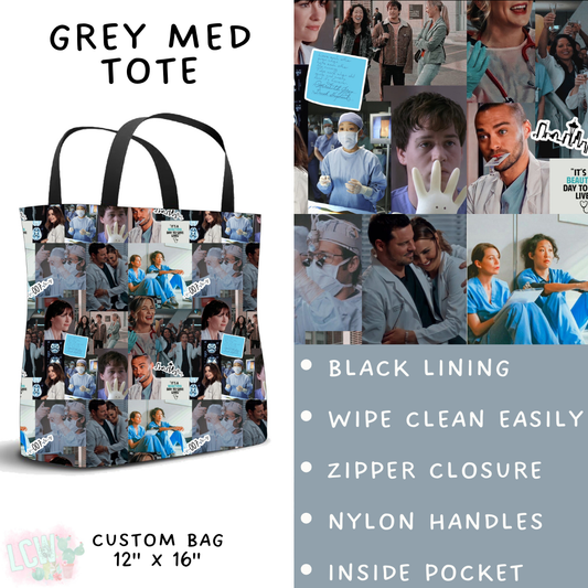 Batch #502 - Show Time - Closes 3/11 - ETA mid May - Grey Med Tote