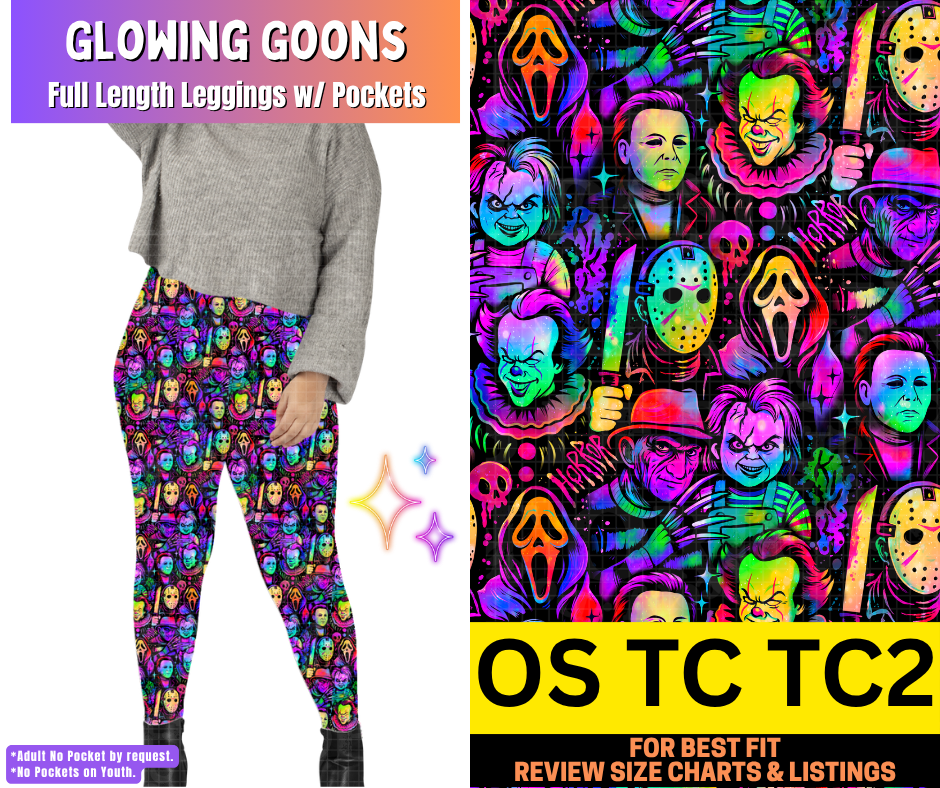 Glowing Goons Full Length Leggings w/ Pockets