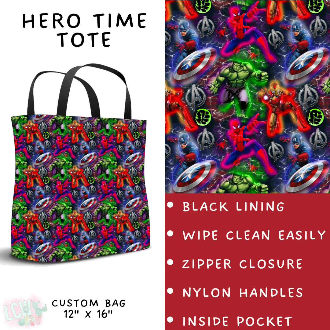 Batch #534 - April Request Run - Closes 5/25 - ETA late July - Hero Time Tote