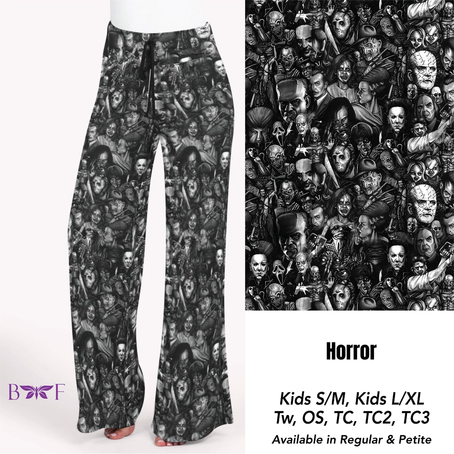 Horror leggings and Capris