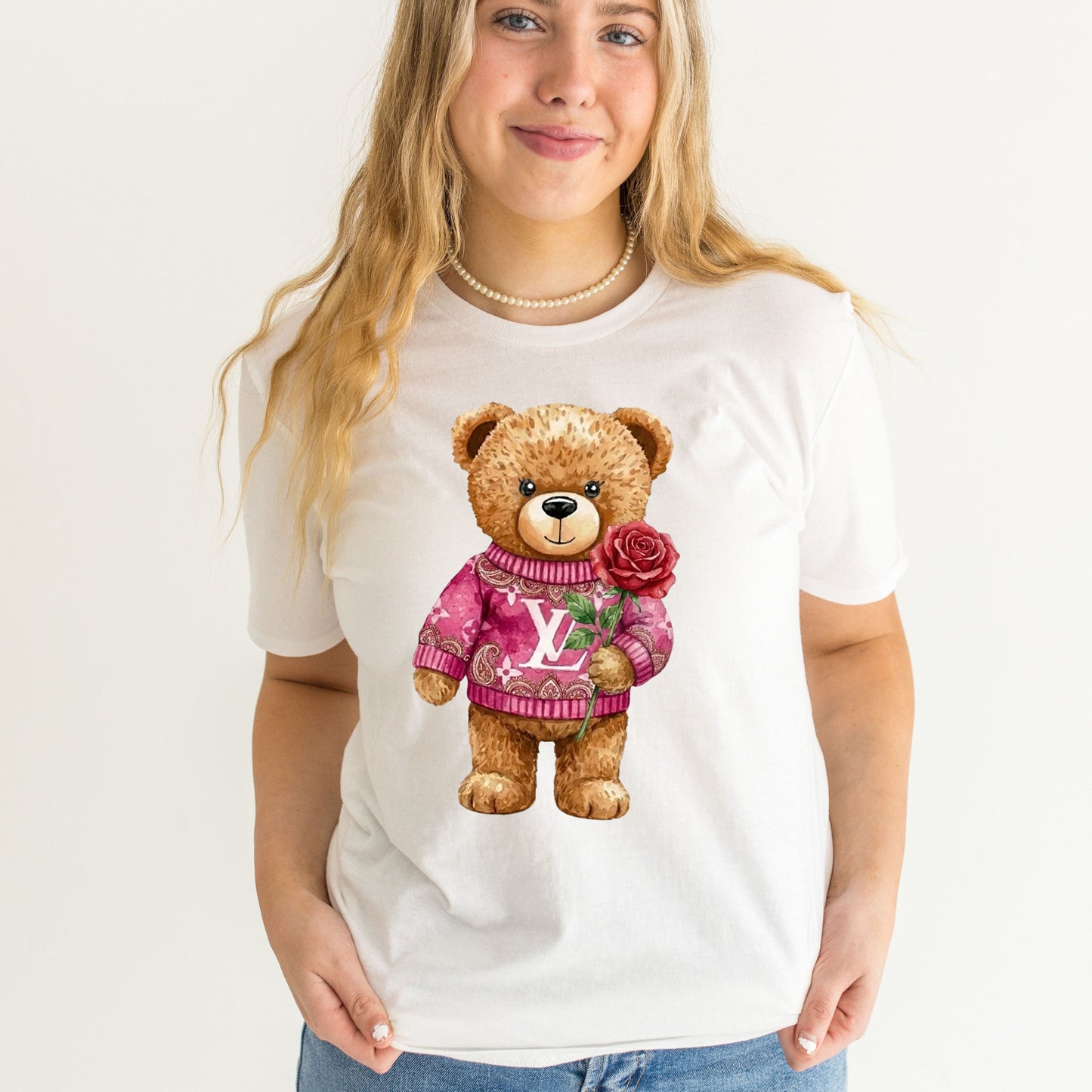 Pink Teddy Tshirt