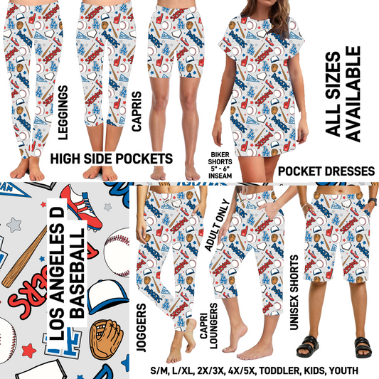 BS4B - Los Angeles D Baseball - Preorder Closing 2/19 ETA: Early May