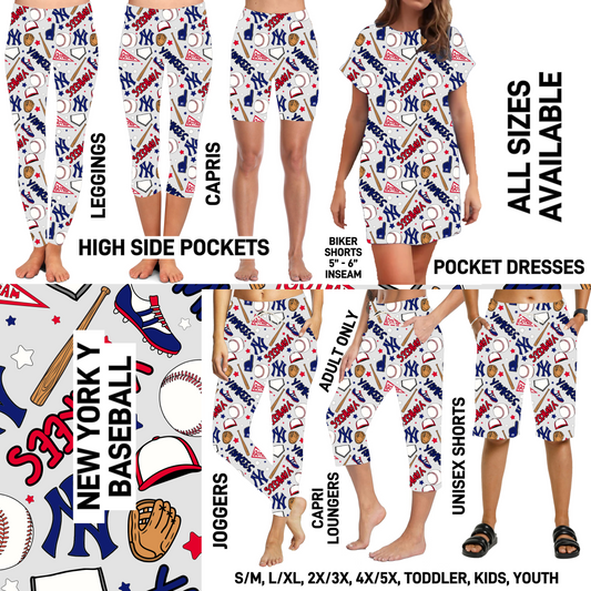 BS4B - New York Y Baseball - Preorder Closing 2/19 ETA: Early May