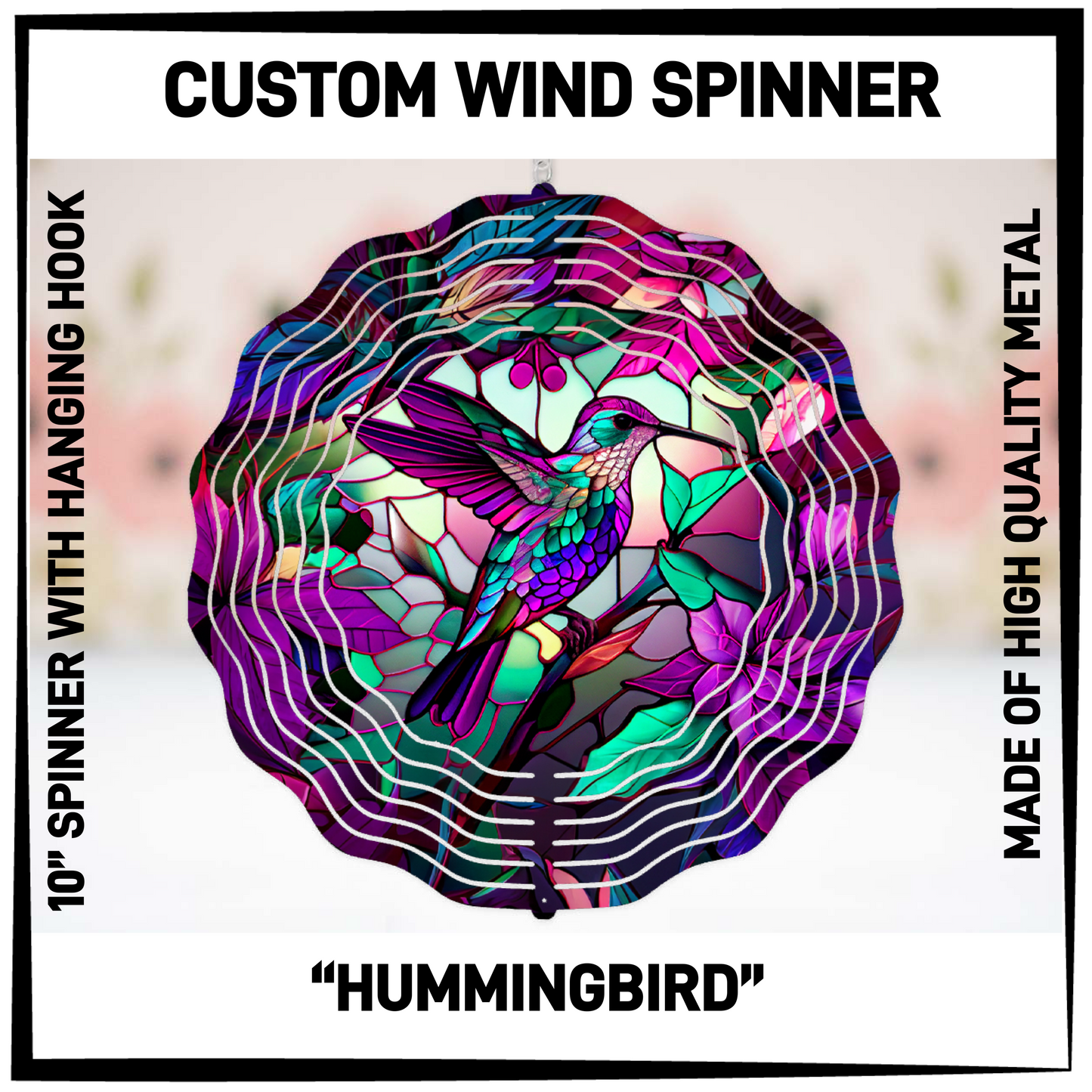 WP4S - Hummingbird Wind Spinners - Preorder Closing 2/26 ETA: Late April