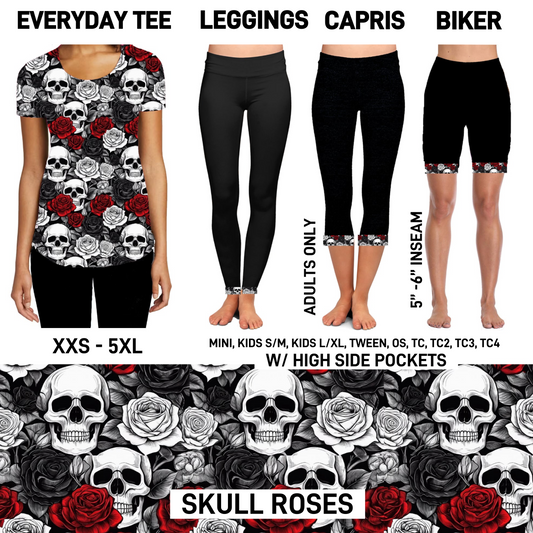 E1VD - Skull Roses - Preorder Closing 7/29 ETA: Late Sept