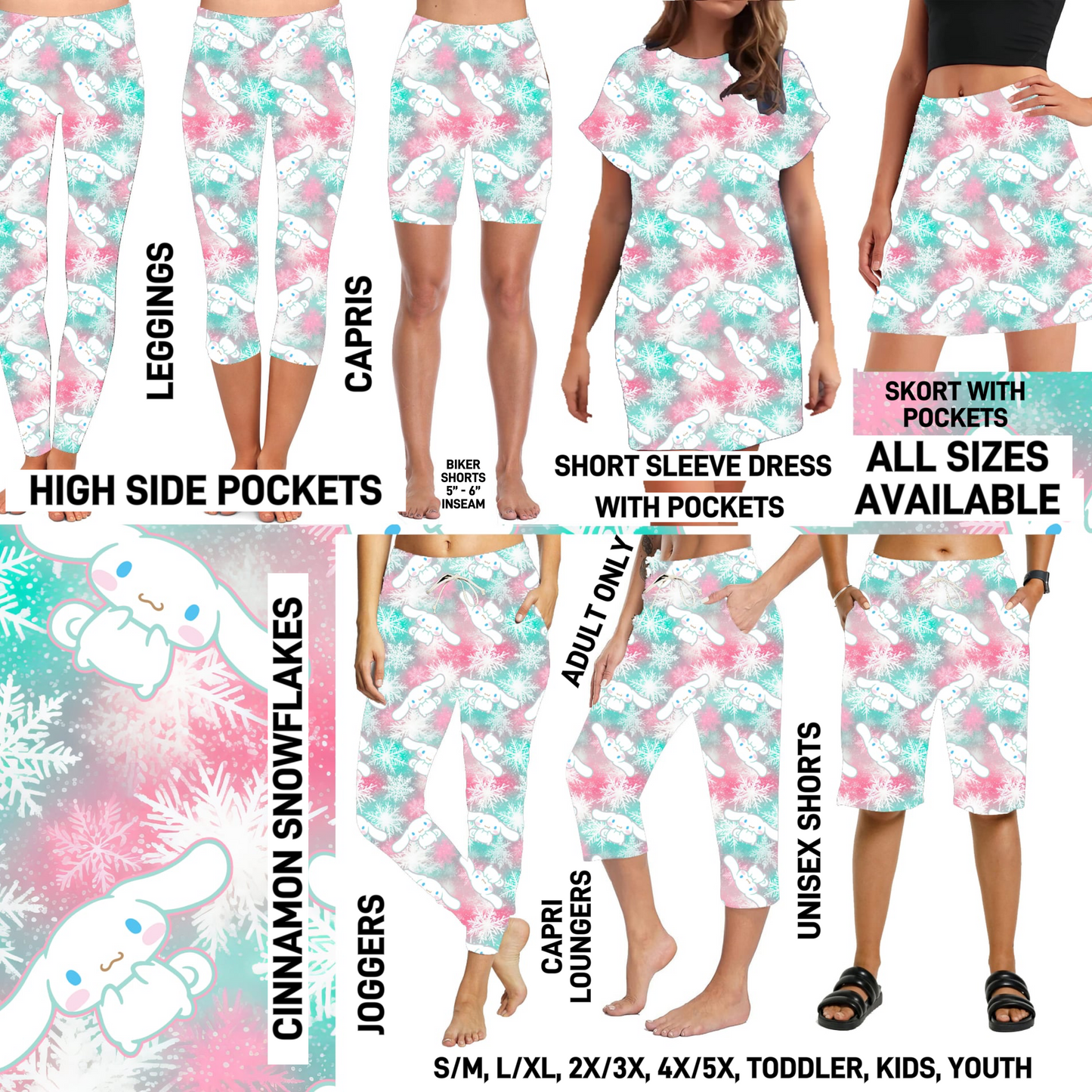 298BT - Cinnamon Snowflakes - Preorder Closing 9/6 ETA: Early Nov