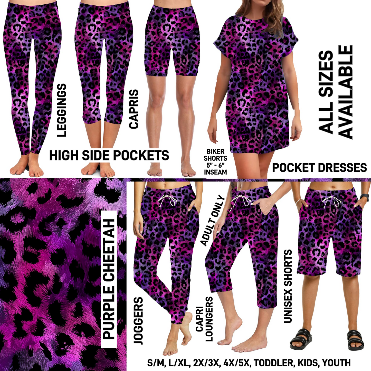 293BT - Purple Cheetah - Preorder Closing 5/17 ETA: Mid-July