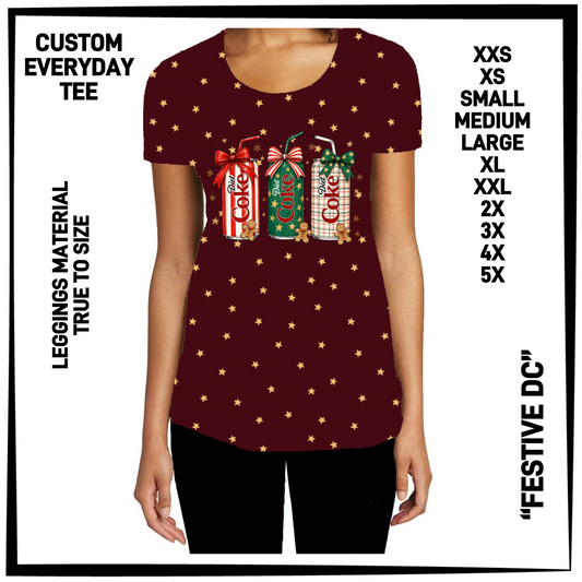 ED2T - Festive DC Everyday Tee - Preorder Closing 9/23 ETA: Mid-Dec