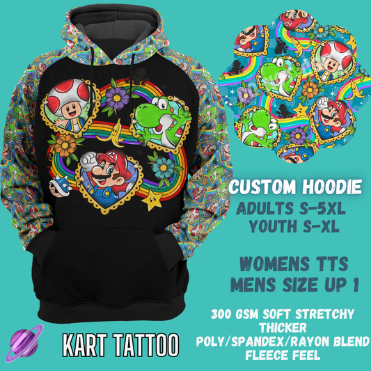KART TATTOO- HOODIE OUTFIT RUN- PREORDER 2/20