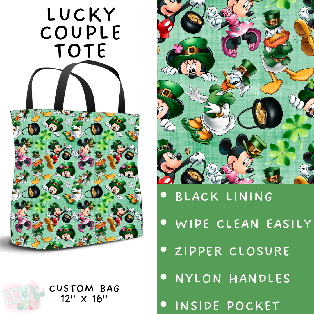 Batch #463 - Magical Characters Lucky - Closes 12/15 - ETA early Feb - Lucky Couple Tote