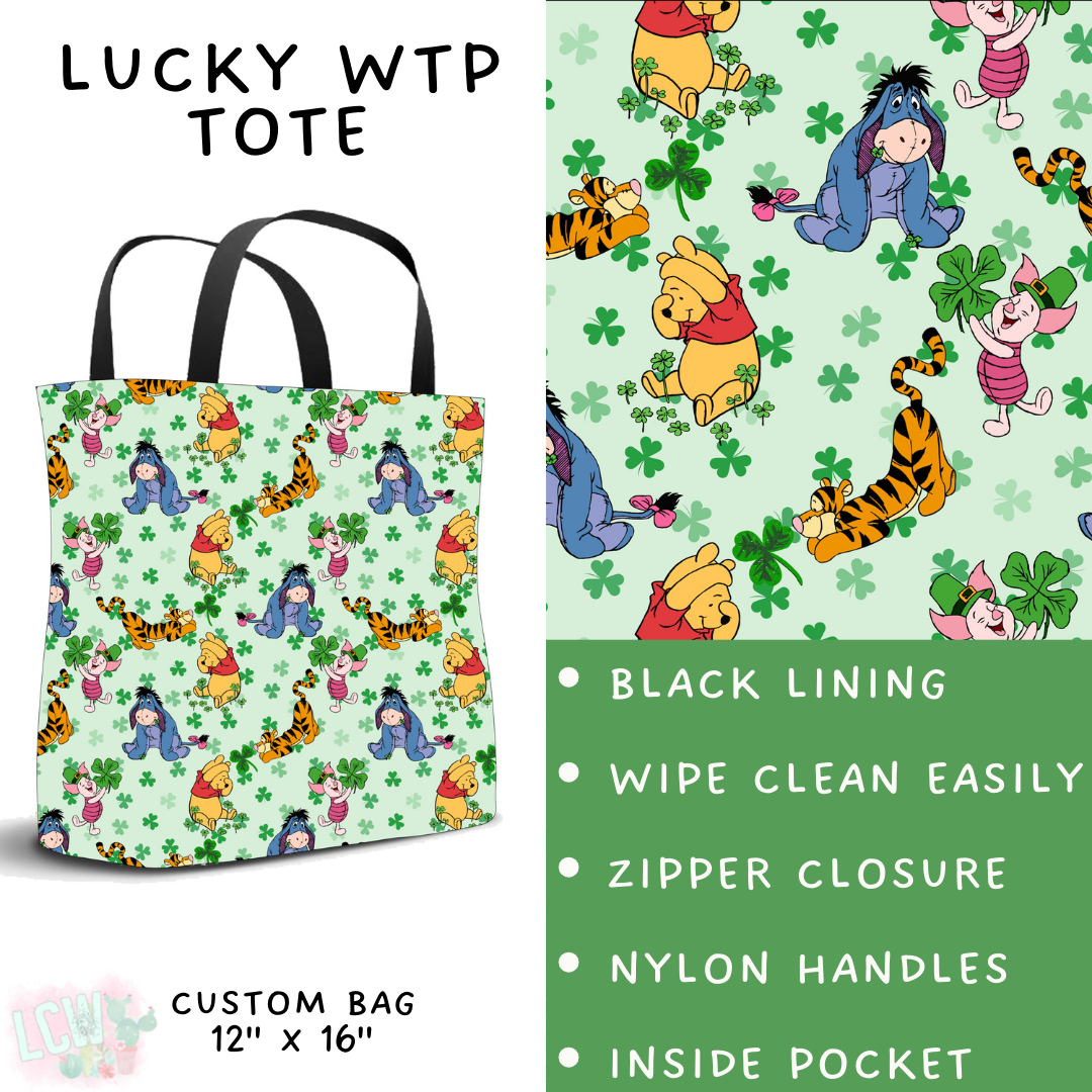 Batch #463 - Magical Characters Lucky - Closes 12/15 - ETA early Feb - Lucky WTP Tote