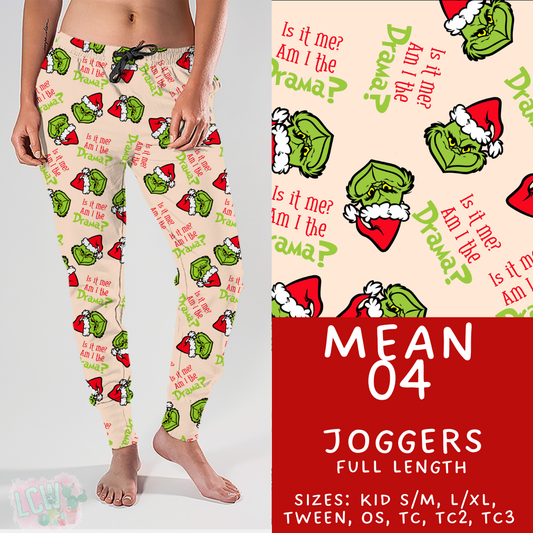 Ready to Ship - Mean 04 Joggers - OS
