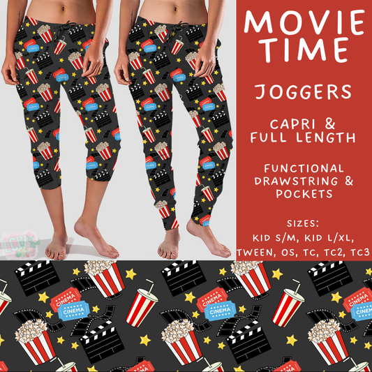 Batch #499 - Fun Run 20 - Closes 3/4 - ETA early May - Movie Time Full and Capri Length Joggers
