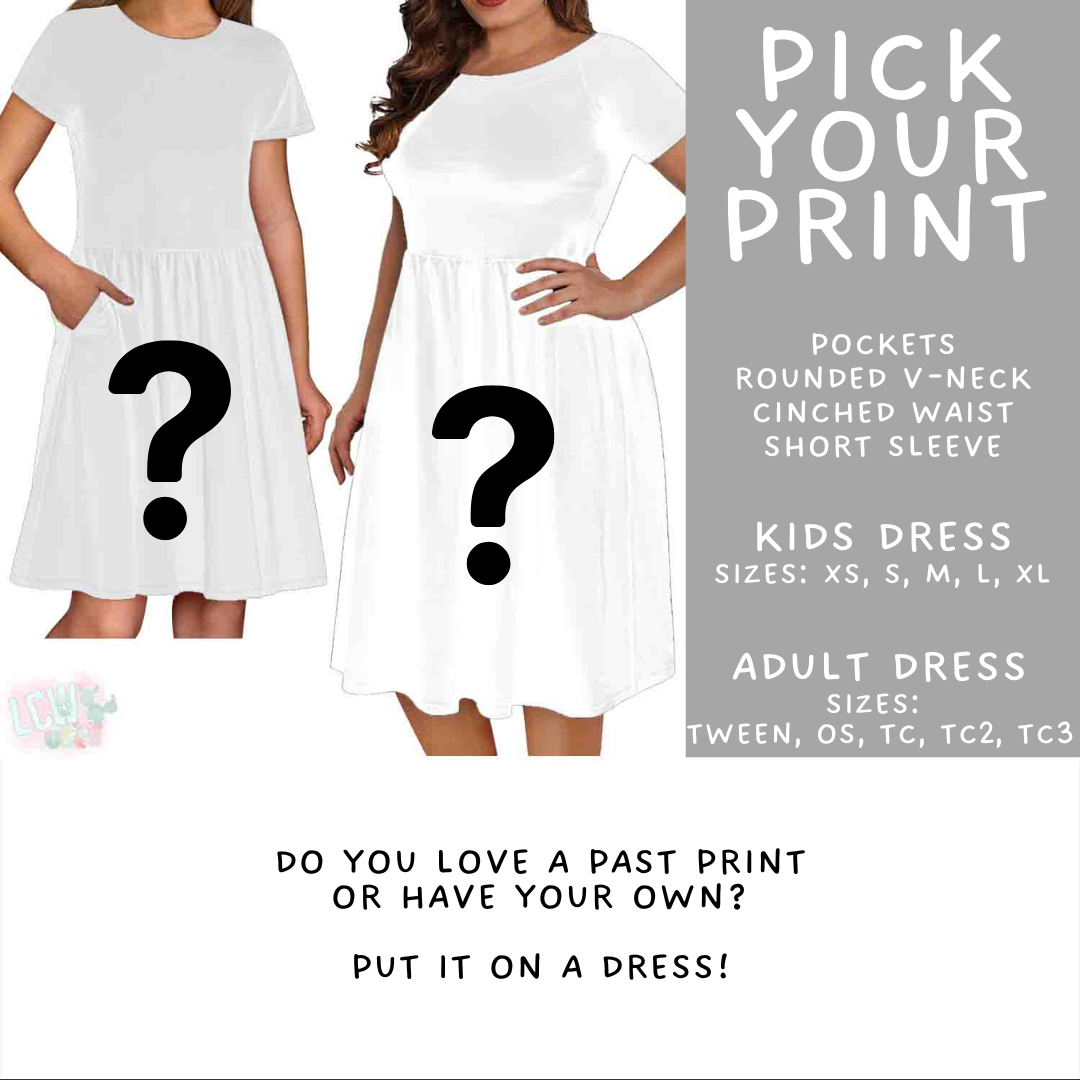 Batch #571 - Horror Windows - Closes 8/17 - ETA mid Oct - Pick Your Print Adult & Kids Dresses