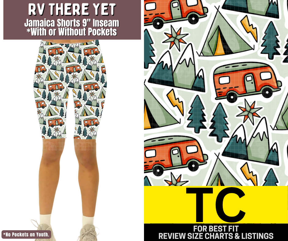 RV There Yet Jamaica Shorts w/ Pockets