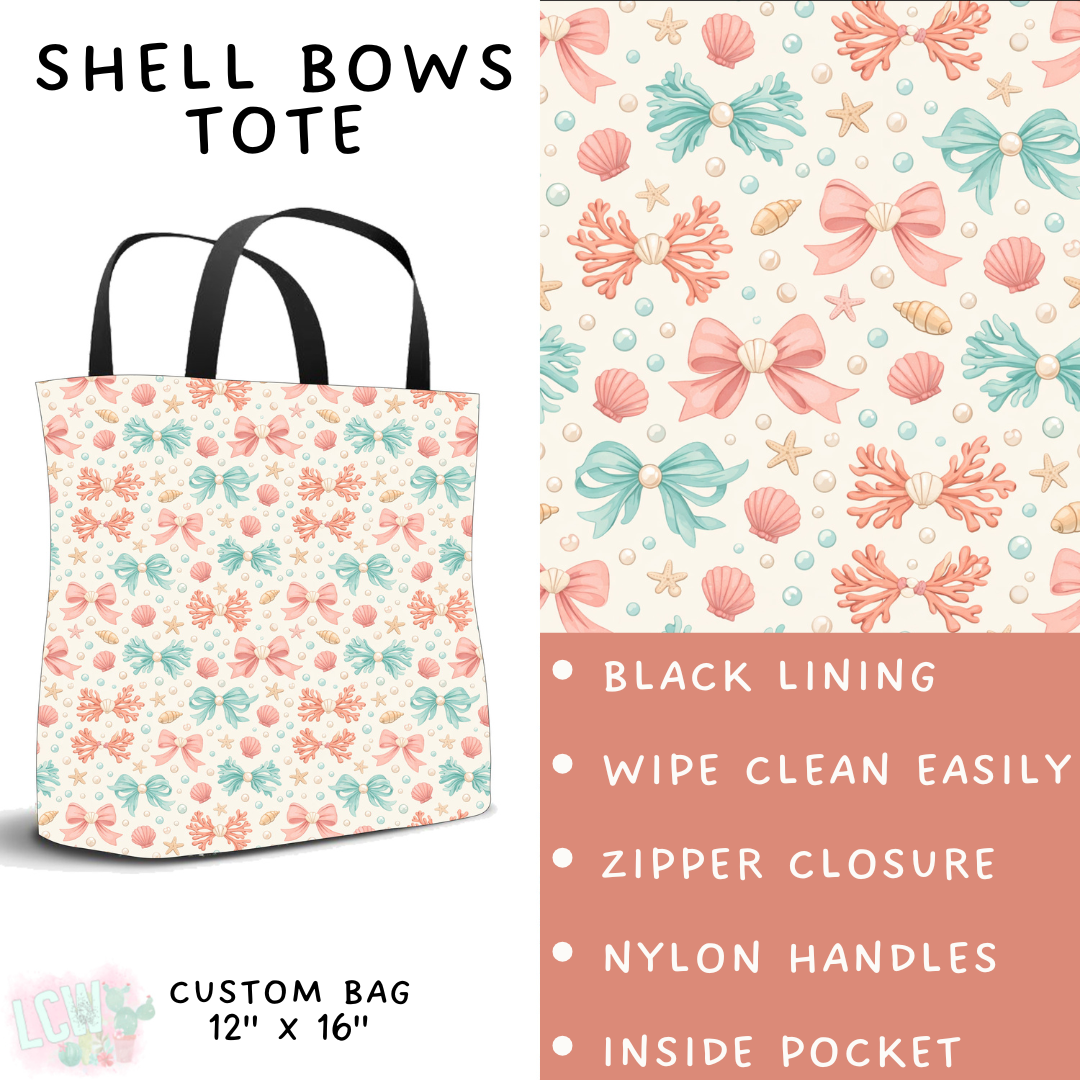 Batch #499 - Fun Run 20 - Closes 3/4 - ETA early May - Shell Bows Tote