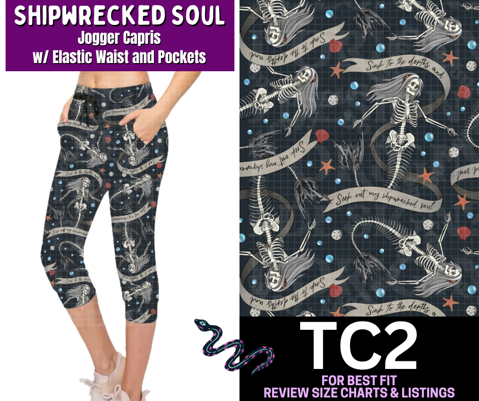 Shipwrecked Soul Jogger Capri
