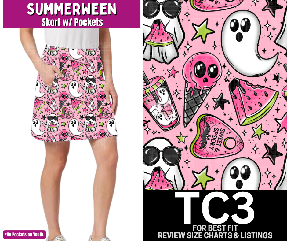 Summerween Skort