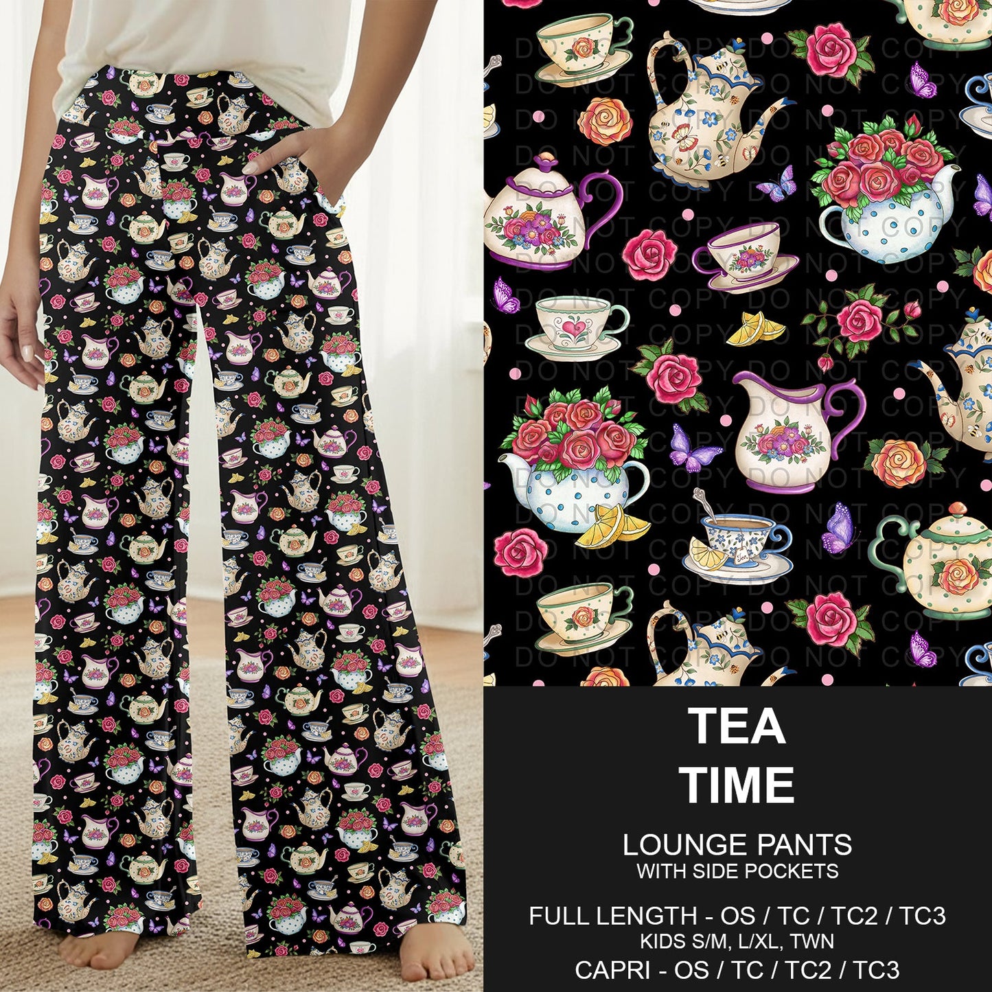 B314 - Preorder Tea Time Lounge Pants (Closes 9/27. ETA: late Nov.)