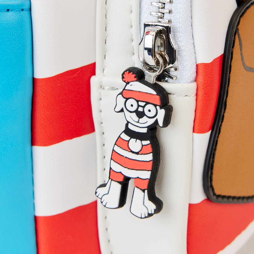 Loungefly WHERE'S WALDO COSPLAY MINI BACKPACK PREORDER JULY ARRIVAL