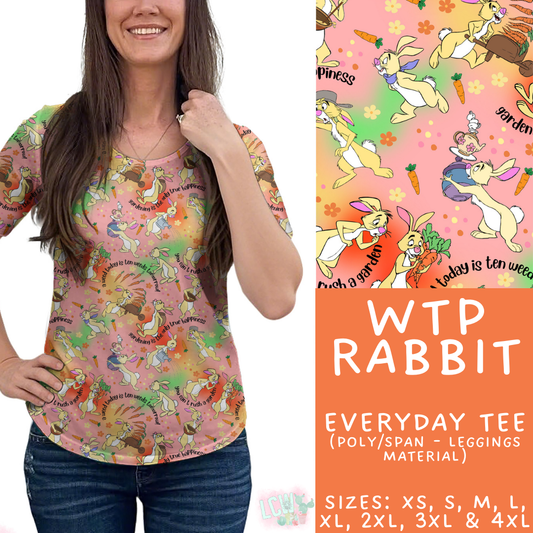 Batch #501 - Magical Faves 18 - Closes 3/7 - ETA early May - WTP Rabbit Everyday Tee