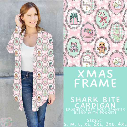 Batch #565 - Christmas in July 2 - Closes 8/5 - ETA early October - Xmas Frame Cardigan