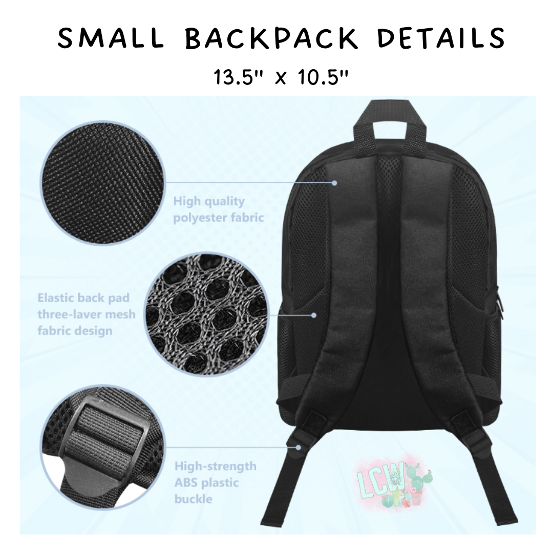 Batch #545 - Back to School 3 - Closes 6/19 - ETA early/mid August - Dino Patch Backpacks