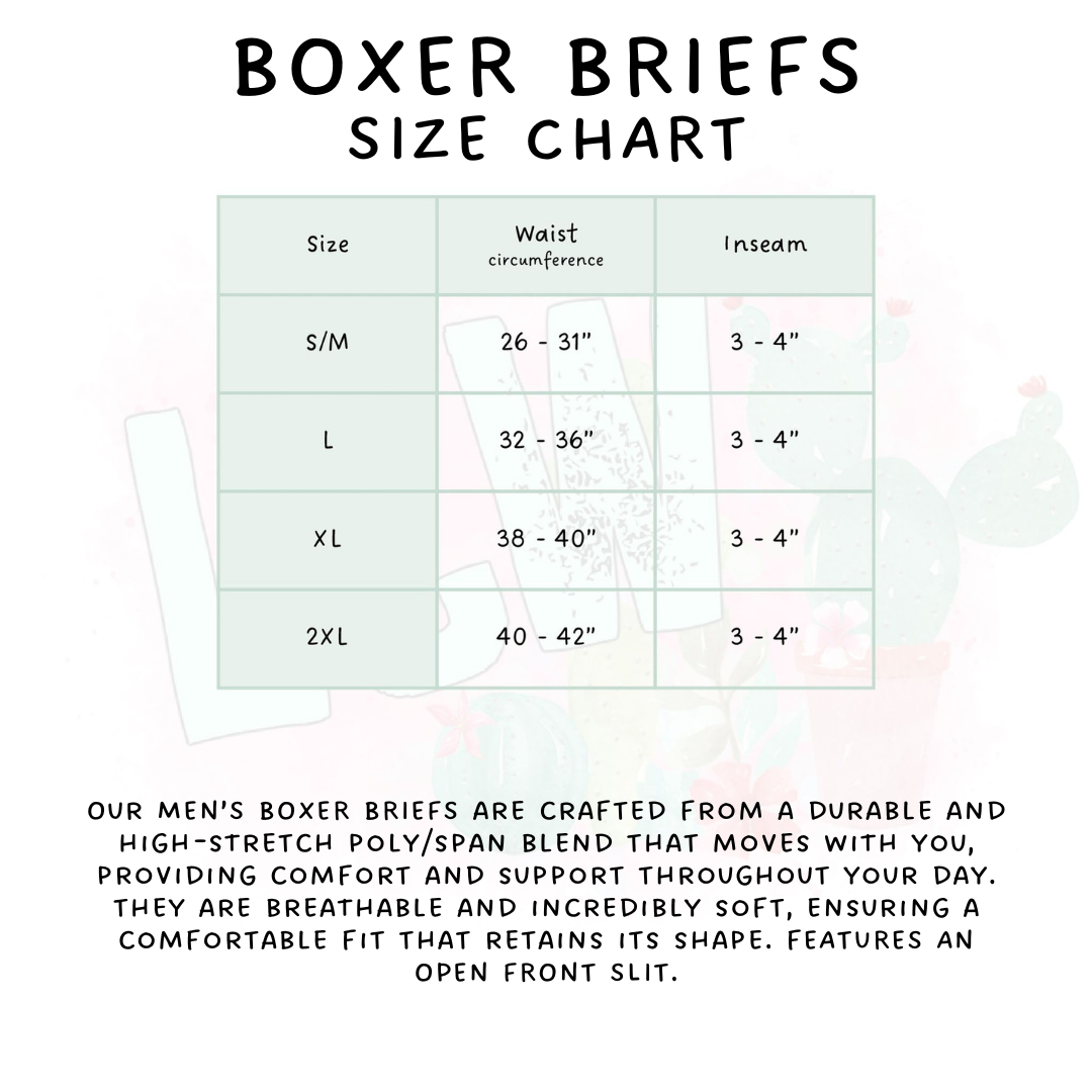 Ready to Ship - Merry Cars Men's Boxer Briefs - S/M