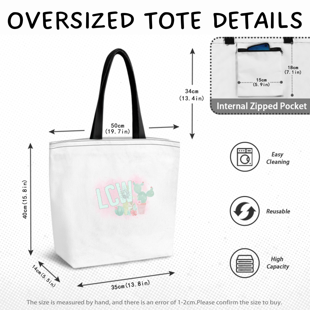Batch #609 - Travel Collection 2 - Closes 11/6 - ETA early Jan - Mons Sketch Oversized Totes