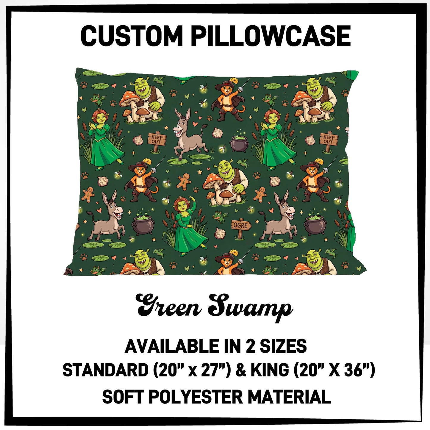 7PWS - Green Swamp Pillowcase - Preorder Due 10/7 ETA: Late Nov