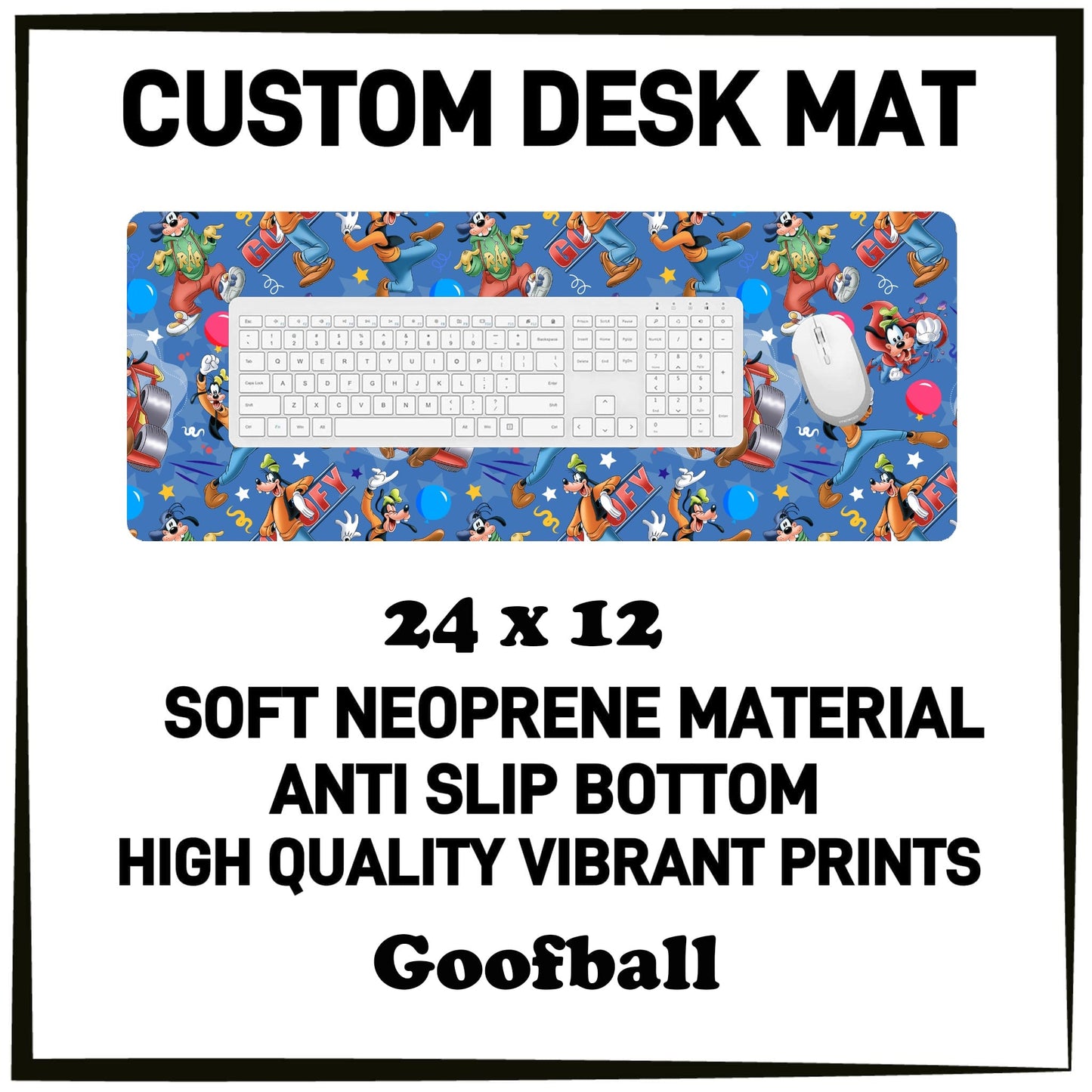 5DSK - Goofball Desk Mat - Preorder Due 10/21 ETA: Mid-Dec