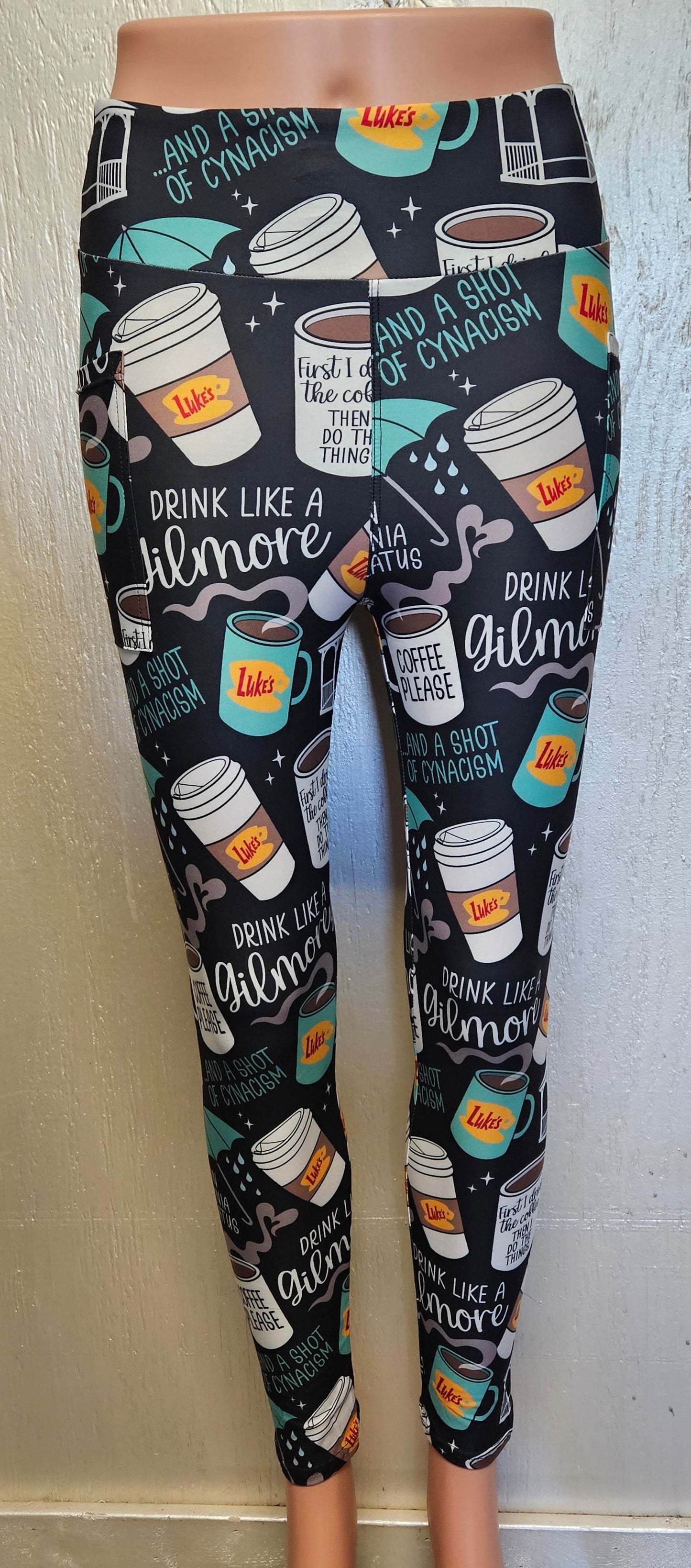 Coffee at Luke's leggings with pockets